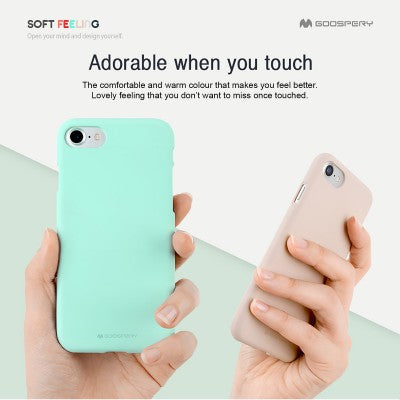 Mercury Soft Feeling Jelly Cover Case for iPhone 12 (6.1'')