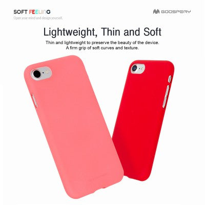 Mercury Soft Feeling Jelly Cover Case for iPhone 12 (6.1'')