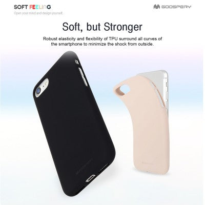Mercury Soft Feeling Jelly Cover Case for iPhone 12 (6.1'')