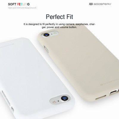 Mercury Soft Feeling Jelly Cover Case for iPhone 12 (6.1'')
