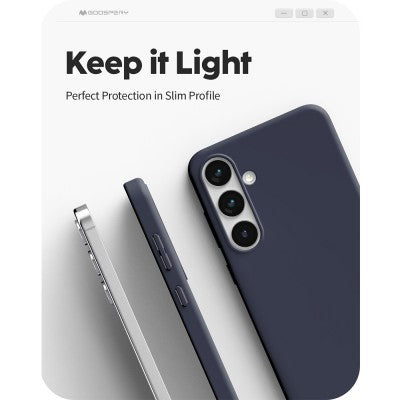 Mercury Soft Feeling Jelly Cover Case for Samsung Galaxy S24 Plus