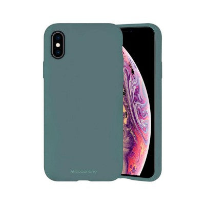 Mercury Silicone Cover Case for iPhone X