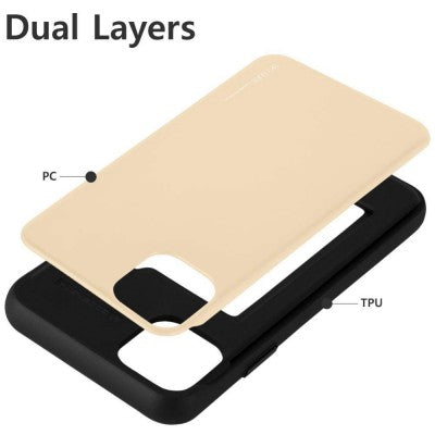 Mercury Sky Slide Bumper Cover Case for iPhone 12 Pro Max (6.7'')