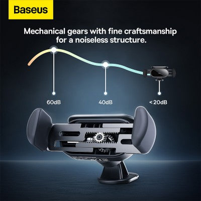 Baseus Steel Cannon Pro Solar Electric Car Mount-Black