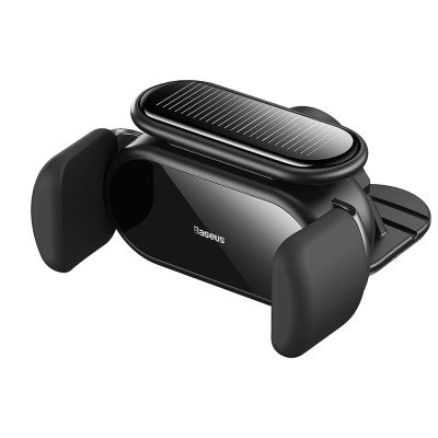 Baseus Steel Cannon Pro Solar Electric Car Mount-Black