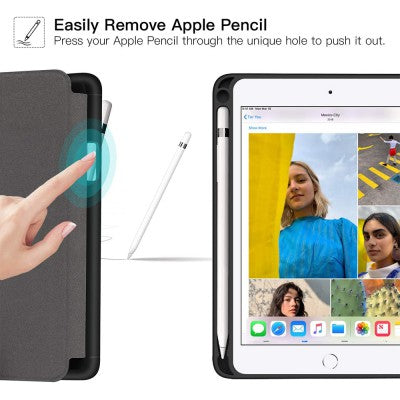 Soft TPU Back Shell Slim Cover Case with Auto Sleep / Wake for iPad (7th gen)