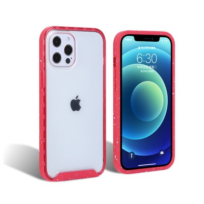 Shockproof Corner Bumper Tract Clear Case for iPhone 12 Pro Max (6.7'')