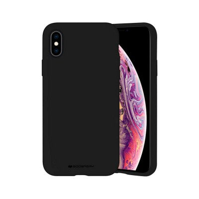 Mercury Silicone Cover Case for iPhone X