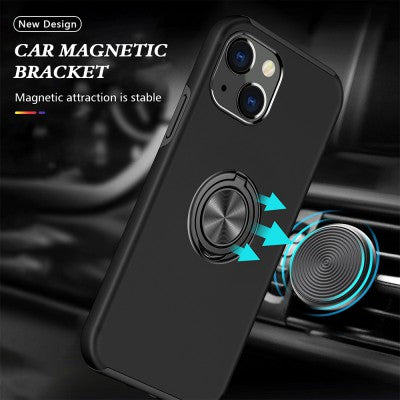 Magnetic Ring Holder Shockproof Cover Case for iPhone 14 Pro