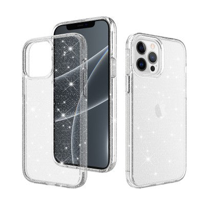 UTIA Ultimake Glitter Shockproof Case Cover for iPhone 15 Pro
