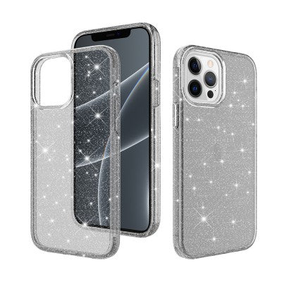 UTIA Ultimake Glitter Shockproof Case Cover for iPhone 15 Pro