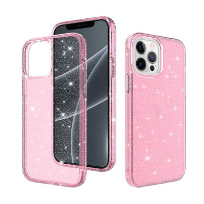 UTIA Ultimake Glitter Shockproof Case Cover for iPhone 15 Pro