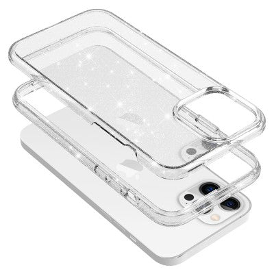 UTIA Ultimake Glitter Shockproof Case Cover for iPhone 15 Pro
