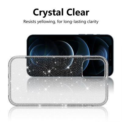 Ultimake Glitter Shockproof Case Cover for iPhone 12 Pro Max (6.7'')