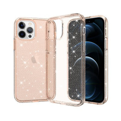 Ultimake Glitter Shockproof Case Cover for iPhone 12 Pro Max (6.7'')